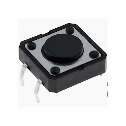 Chave tactil KFC-A06-12x12x5mm 4T 180º