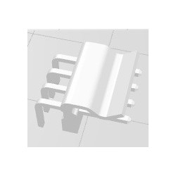 Conector KK 4 vias macho 3,96mm 90º 396104WR Excon