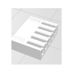 Conector KK 5 vias femea 3,96mm 396105HA Excon