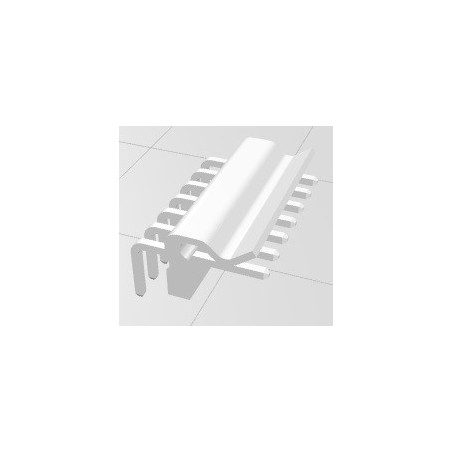 Conector KK 7 vias macho 3,96mm 90º 396107WR Excon