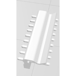 Conector KK 9 vias macho 3,96mm 180º 396109WV Excon