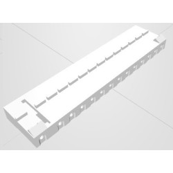 Conector 14 vias femea 509014HA - 7.5/5.0mm