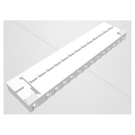 Conector 14 vias femea 509014HA - 7.5/5.0mm
