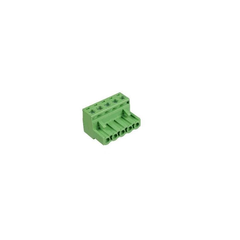 Conector AKZ950 05 vias 90º 5.08mm borne