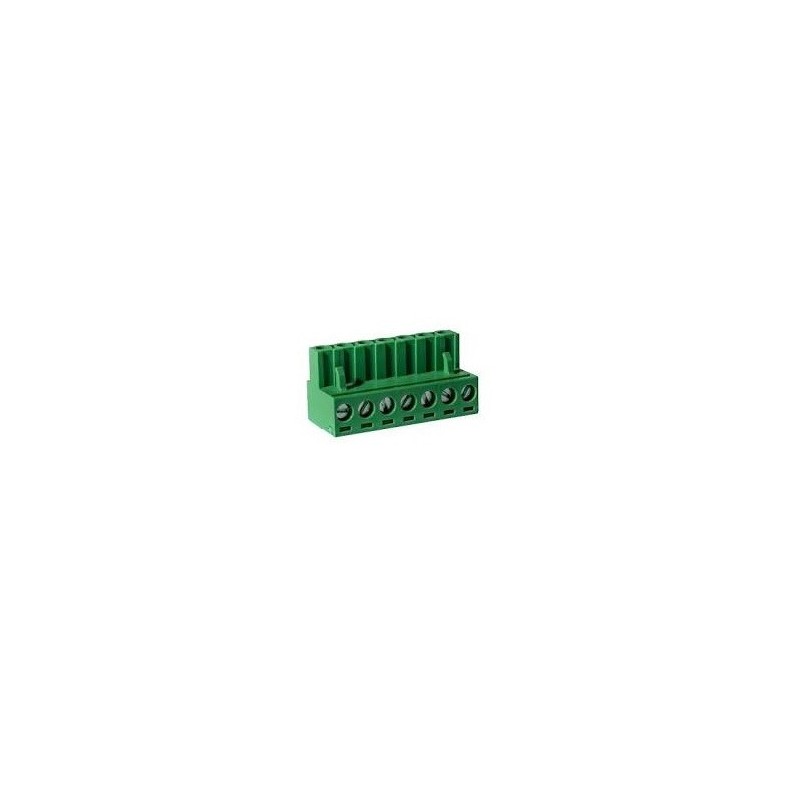 Conector AKZ950 07 vias 90º 5.08mm borne