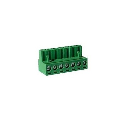 Conector AKZ950 07 vias 90º 5.08mm borne