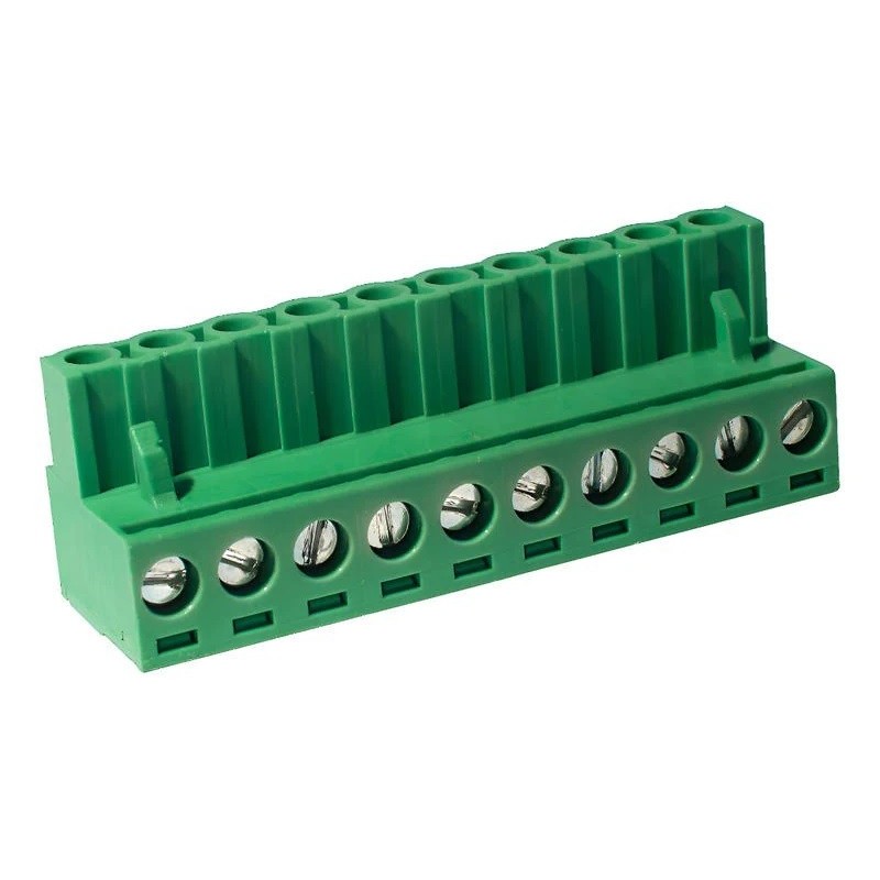 Conector AKZ950 10 vias 90º 5.08mm borne