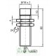 Sensor indutivo tubular 8mm 2 fios + terra - NBN8-18GM60-WS PEPPERL+FUCHS