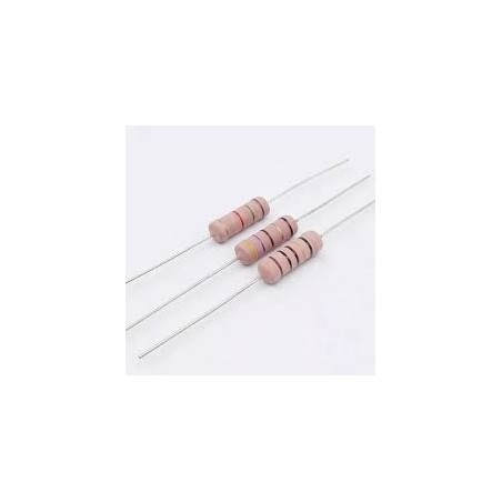 Resistor 0R12 5w 5% - Marrom vermelho prata dourado