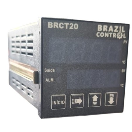 Controlador de temperatura BRCT20-AA6 90-240Vca Brazil Control