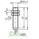 Sensor indutivo tubular 4mm 4 fios - NBB4-12GM50-A2 PEPPERL+FUCHS