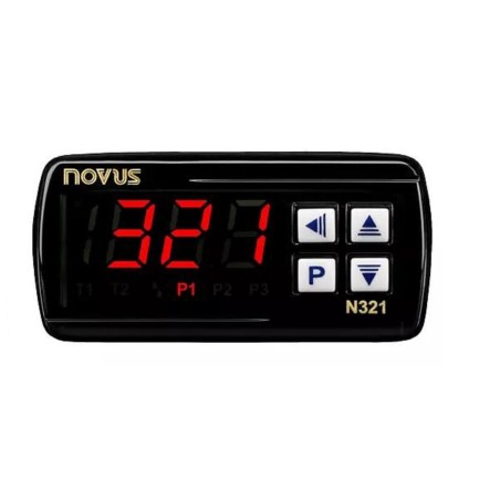 Controlador de temperatura 12-24V N321- J K T Novus