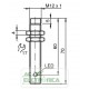 Sensor indutivo tubular 4mm conector 4 pinos - NBN4-12GM60-A2-V1 PEPPERL+FUCHS