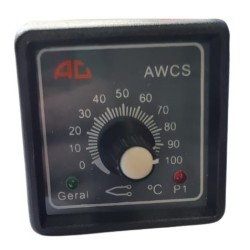 Controlador de temperatura analógico 100°C 110/220V 50/60Hz Aut Control
