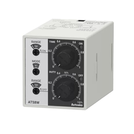 Temporizador analógico 100-240Vca ATS8W-41 Autonics