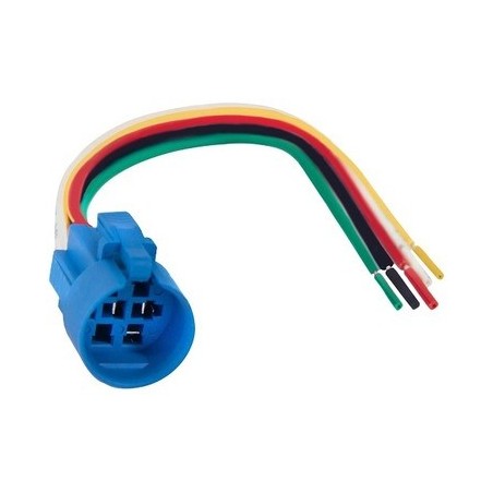 Chicote para chave antivandalismo 16mm  x 150mm Azul