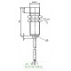 Sensor indutivo tubular 8mm 3 fios - 3RG4023-0AG01-PF PEPPERL+FUCHS