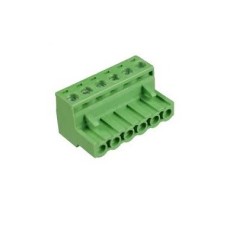 Conector AKZ950 06 vias 90º 5.08mm borne