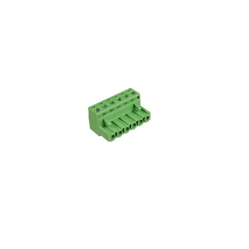 Conector AKZ950 06 vias 90º 5.08mm borne