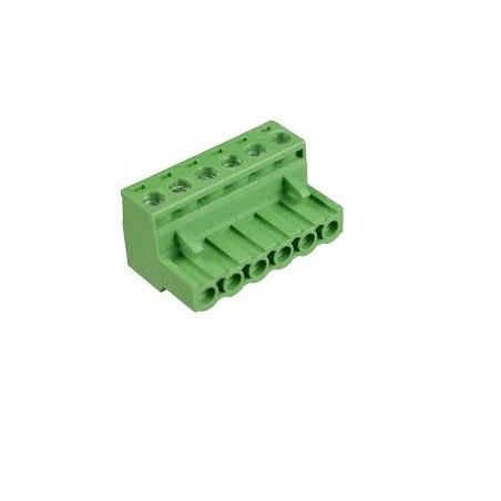 Conector AKZ950 06 vias 90º 5.08mm borne