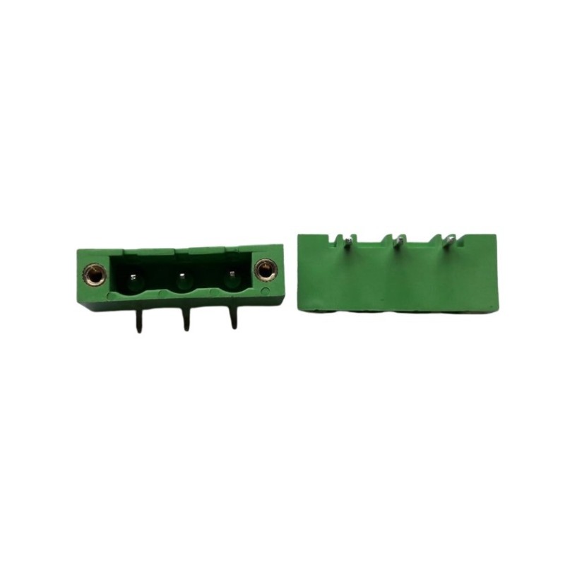 Conector 03 vias 3.50mm 90º PCI c/flange - ECH350RM-03p