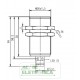 Sensor indutivo tubular 10mm 3 pinos - 3RG4014-3AG01-PF PEPPERL+FUCHS