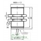 Sensor indutivo tubular 15mm 2 fios + terra - NBB15-30GM50-WS - PEPPERL+FUCHS