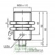 Sensor indutivo tubular 10mm 3 Pinos - NBB10-30GM50-WS-V12 PEPPERL+FUCHS