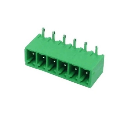 Conector 06 vias 3.81mm 90º PCI - GSP002RC-3.81-06p