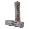 Bateria recarregavel 1,2V 1100mAh AAA Palito Ni-MH C/2 pç