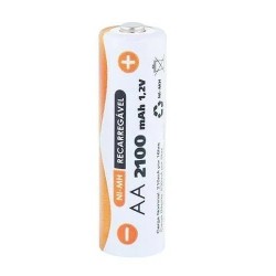 Bateria recarregavel 1,2V 2100mAh AA  Ni-MH c/02pç