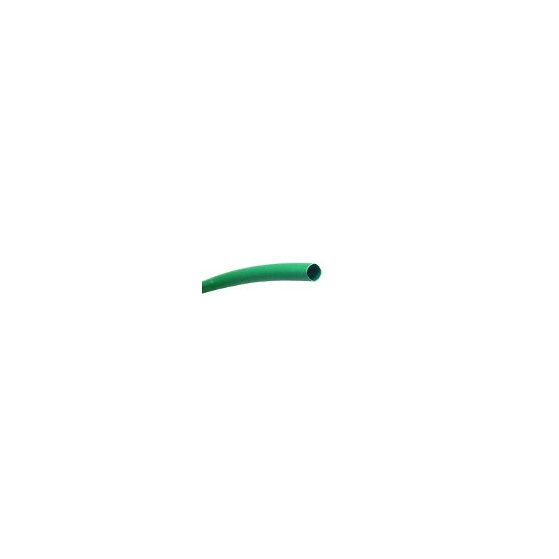 Tubo termo retratil 1mm verde 1mm/0,65mm