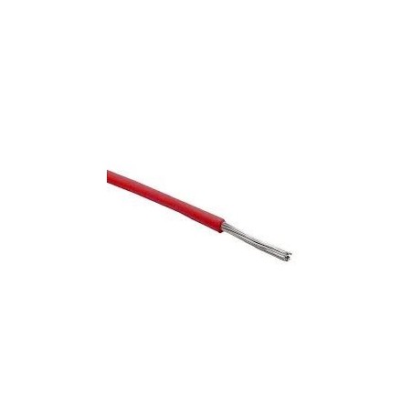 Cabo flexivel 0,20mm 300v vermelho 24awg