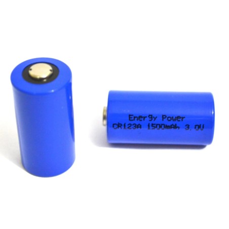 Bateria Lithiun 3v 1500mah - CR123A Rontek