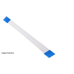 Cabo flat 16 vias 24cm passo 1mm