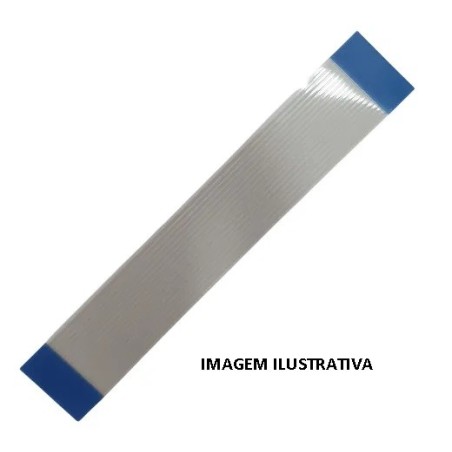 Cabo flat 25 vias 16cm passo 1mm