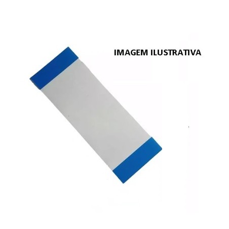 Cabo flat 30 vias 27cm x 1cm passo 0.5mm