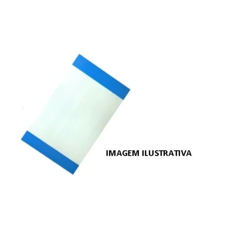 Cabo flat 50 vias 17.5cm x 2.5cm passo 0.5mm