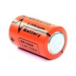 Bateria 3,6v AA 2400mAh lithium ER14505 - 14,5x50,5mm