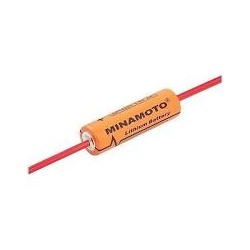 Bateria 3,6v AA 2400mAh lithium ER14505 c/terminal - 14x50mm