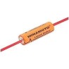 Bateria 3,6v AA 2400mAh lithium ER14505 c/terminal - 14x50mm