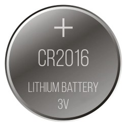 Bateria botão 3V CR2016 70mAh lithium
