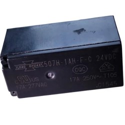 Relé 24Vcc 17A 1 contato reversivel - T105(507H-1AH-F-C)