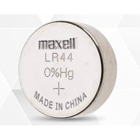 Bateria botão 1,5V 150mAh LR44 Mawell- 11,6x5,4mm
