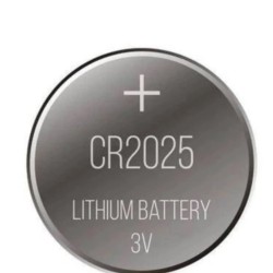 Bateria botão 3V CR2025 140mAh lithium