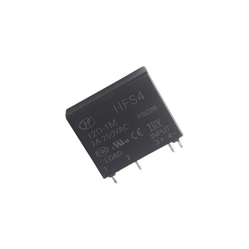 Relé 12Vcc 2A 4 pinos HFS4 12D0M