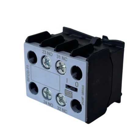 Bloco de contato auxiliar 690Vca 10A 0,8Nm BFCO-11 WEG