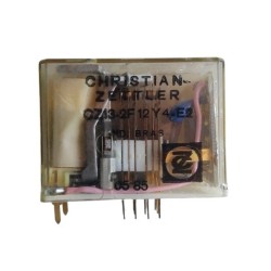 Relé CZ13-2F 12Y4-E2 4 contatos 14 pinos C.zettler