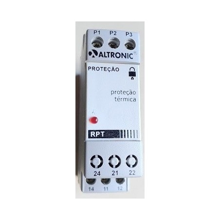Relé de proteção termica 220Vca 1 comutador RPT 01 - MM