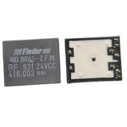 Relé 24Vcc 9 pinos ZFM RF.631 416.003 - Finder